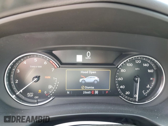 2023 Cadillac XT4 AWD Sport с VIN 1GYFZFR46PF209320, выставлен на аукционе Copart как лот 55662565 с пробегом 25 665 миль миль и Списание • Salvage title. История ставок и продаж доступна на DreamBid. Изображение 9.
