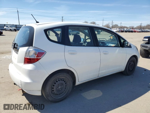 2013 Honda Fit with VIN JHMGE8H35DC015111, listed as a Copart auction lot 50246545 with 117,264 mi miles and Salvage Title. Bid and sale history available at carsss.com. Image 3.