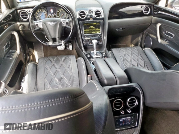 2015 Bentley Flying Spur with VIN SCBEC9ZA6FC050294, listed as a Copart auction lot 61954945 with 44,575 mi miles and Clean title. Bid and sale history available at DreamBid. Image 8.
