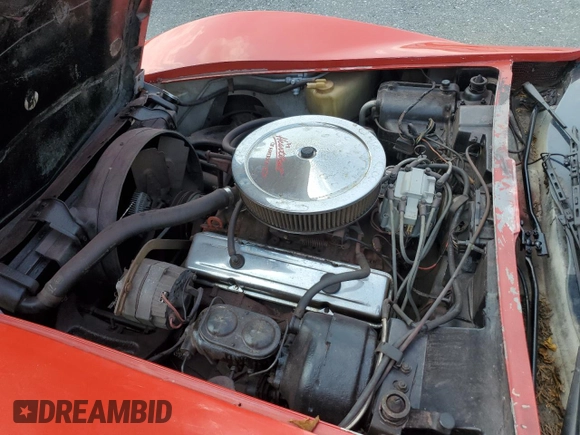 1975 Chevrolet Corvette with VIN 1Z37J5S433144, listed as a Copart auction lot 67254065 with 57,154 mi miles and Clean title. Bid and sale history available at DreamBid. Image 11.
