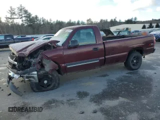 2003 Chevrolet Silverado 1500 LS with VIN 1GCEK14T53Z258993, listed as a Copart auction lot 83234444 with Not Provided miles and Salvage Title. Bid and sale history available at DreamBid. Image 1.