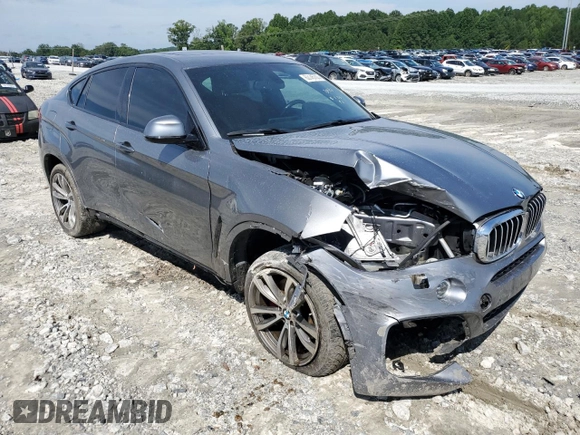 2016 BMW X6 xDrive50i with VIN 5UXKU6C52G0S82464, listed as a Copart auction lot 63145703 with 80,064 mi miles. Bid and sale history available at carsss.com. Image 4.