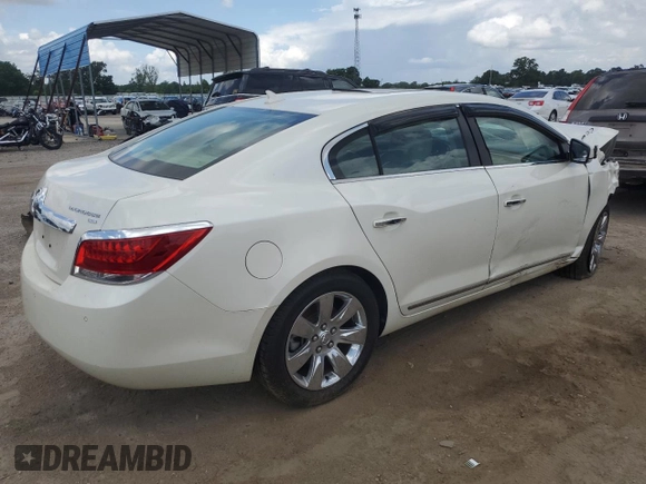 2010 Buick LaCrosse CXL with VIN 1G4GC5EG1AF200405, listed as a Copart auction lot 58782215 with Not provided miles and Salvage title. Bid and sale history available at DreamBid. Image 3.