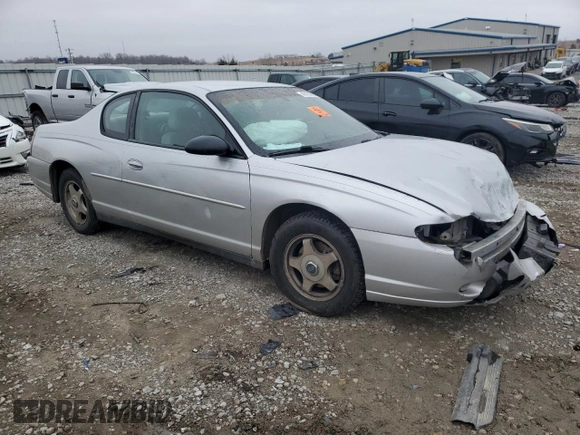 2004 Chevrolet Monte Carlo LS z VIN 2G1WW12E949152595, wystawiony jako Copart lot #43121955 z przebiegiem Nie podano mil oraz Szkoda całkowita • Salvage title. Historia ofert i sprzedaży dostępna na DreamBid. Obrazek 4.