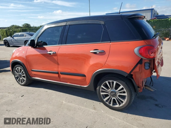 2019 FIAT 500L Trekking with VIN ZFBNFADH7KZ042211, listed as a Copart auction lot 58894534 with 36,997 mi miles and Salvage Title. Bid and sale history available at carsss.com. Image 2.