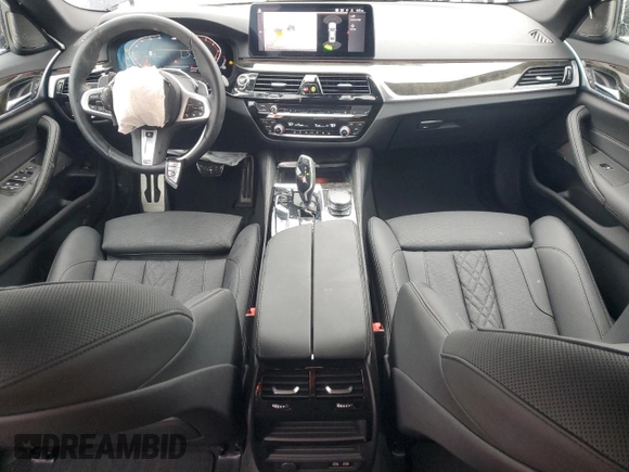2023 BMW 5 Series 530i xDrive with VIN WBA13BJ0XPWY20712, listed as a Copart auction lot 86109994 with 9,489 mi miles and Salvage Title. Bid and sale history available at DreamBid. Image 8.