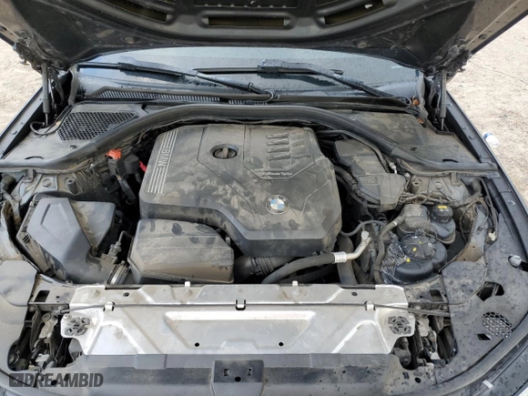 2020 BMW 3 Series 330i with VIN WBA5R1C07LFH54334, listed as a Copart auction lot 85348774 with 107,559 mi miles and Salvage Title. Bid and sale history available at carsss.com. Image 11.