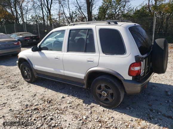 2002 Kia Sportage with VIN KNDJB723025137038, listed as a Copart auction lot 78737144 with 1,363 mi miles and Salvage Title. Bid and sale history available at carsss.com. Image 2.