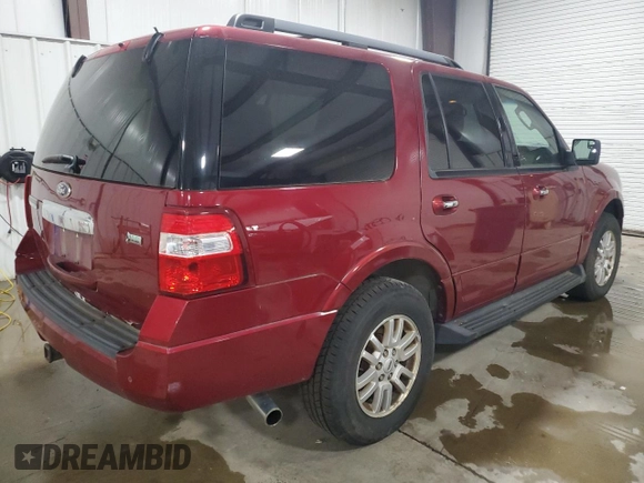 2014 Ford Expedition King Ranch with VIN 1FMJU1J56EEF17253, listed as a Copart auction lot 57563095 with 163,158 mi miles and Clean title. Bid and sale history available at DreamBid. Image 3.