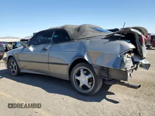 2001 Saab 9-3 SE with VIN YS3DF78K517008840, listed as a Copart auction lot 47104765 with 185,974 mi miles and Salvage Title. Bid and sale history available at carsss.com. Image 2.