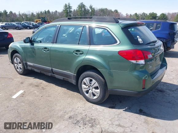 2011 Subaru Outback 2.5i with VIN 4S4BRBAC5B3388343, listed as a IAAI auction lot 41891930 with 216,320 mi miles. Bid and sale history available at carsss.com. Image 3.