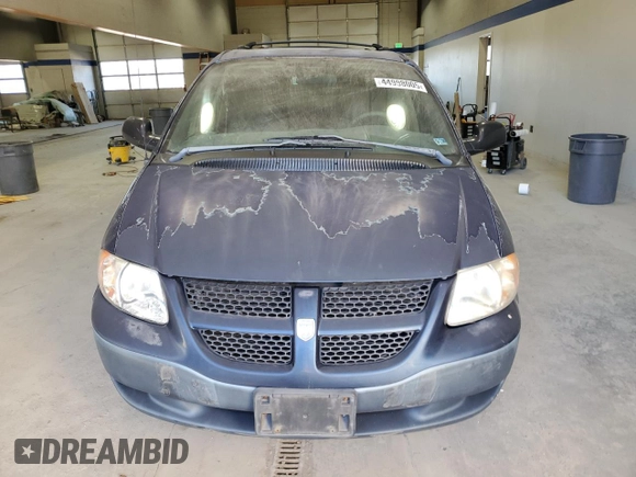 2002 Dodge Caravan SE with VIN 1B4GP25342B660748, listed as a Copart auction lot 44998005 with 224,032 mi miles and Salvage title. Bid and sale history available at DreamBid. Image 5.