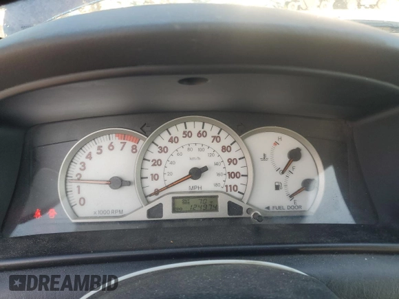 2005 Toyota Corolla CE with VIN 1NXBR32EX5Z489088, listed as a Copart auction lot 61610685 with 124,974 mi miles and Clean title. Bid and sale history available at DreamBid. Image 9.