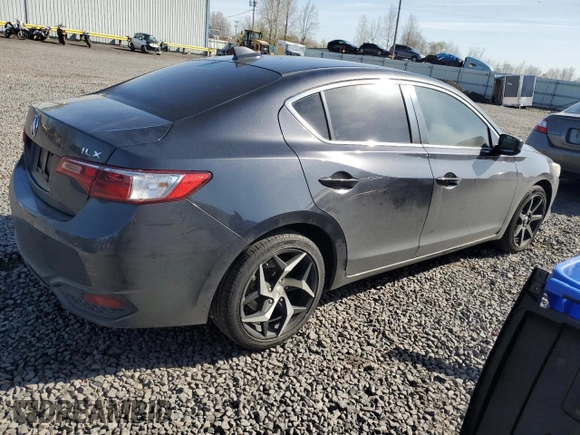 2016 Acura ILX Premium with VIN 19UDE2F71GA000226, listed as a Copart auction lot 51986895 with 75,838 mi miles and Salvage title. Bid and sale history available at DreamBid. Image 3.