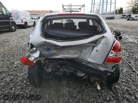 2008 Hyundai Accent GS with VIN KMHCM36C18U063984, listed as a Copart auction lot 80449674 with 104,938 mi miles and Salvage Title. Bid and sale history available at carsss.com. Image 6.
