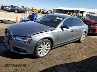 2013 Audi A4 Premium Plus z VIN WAUFFAFL7DA157375, wystawiony jako Copart lot #47896405 z przebiegiem 105 872 mil mil oraz Szkoda całkowita • Salvage title. Historia ofert i sprzedaży dostępna na DreamBid. Obrazek 1.