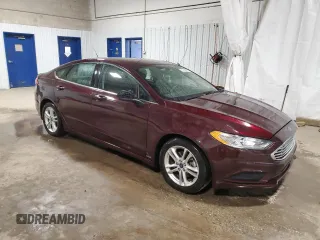 2018 Ford Fusion SE with VIN 3FA6P0HDXJR212926, listed as a Copart auction lot 52100685 with 75,213 mi miles and Salvage Title. Bid and sale history available at carsss.com. Image 4.
