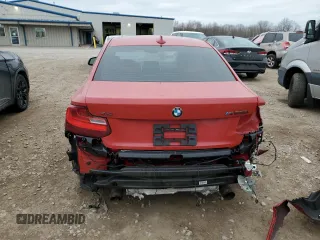 2015 BMW 2 Series M235i xDrive with VIN WBA1J9C5XFV371334, listed as a Copart auction lot 49062584 with 62,784 mi miles. Bid and sale history available at carsss.com. Image 6.