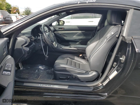 2020 Lexus RC with VIN JTHG85EC4L5005862, listed as a Copart auction lot 72364454 with 21,731 mi miles and Salvage Title. Bid and sale history available at carsss.com. Image 7.