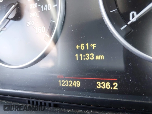 2011 BMW 5 Series 535i xDrive with VIN WBAFU7C56BC771267, listed as a IAAI auction lot 42006086 with 123,249 mi miles. Bid and sale history available at carsss.com. Image 7.