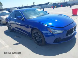 2016 Maserati Ghibli S Q4 z VIN ZAM57RTA3G1190645, wystawiony jako IAAI lot #42028150 z przebiegiem 43 461 mil mil oraz . Historia ofert i sprzedaży dostępna na DreamBid. Obrazek 1.