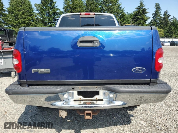 1998 Ford F-150 with VIN 2FTZX08W2WCA63145, listed as a Copart auction lot 58833155 with 251,370 mi miles and Clean title. Bid and sale history available at DreamBid. Image 6.