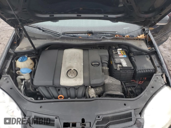 2009 Volkswagen Rabbit S with VIN WVWBB71K89W004528, listed as a Copart auction lot 80742174 with 122,926 mi miles and Salvage title. Bid and sale history available at DreamBid. Image 13.