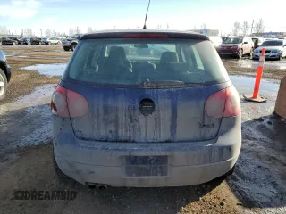 2007 Volkswagen Rabbit with VIN WVWDR71K77W167740, listed as a Copart auction lot 42128275 with 254,695 mi miles and Salvage Title. Bid and sale history available at carsss.com. Image 6.
