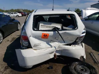 2010 Pontiac Vibe w/1SA with VIN 5Y2SP6E8XAZ419749, listed as a Copart auction lot 70610904 with 0 mi miles and Salvage Title. Bid and sale history available at carsss.com. Image 6.