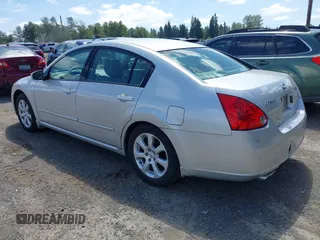 2007 Nissan Maxima SE with VIN 1N4BA41E77C862623, listed as a IAAI auction lot 42660896 with 117,276 mi miles and . Bid and sale history available at DreamBid. Image 3.