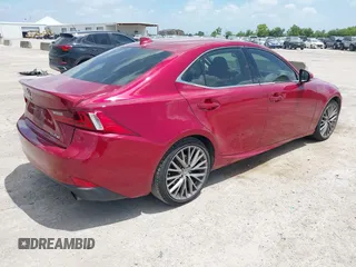 2015 Lexus IS 250 with VIN JTHBF1D2XF5077235, listed as a IAAI auction lot 42562762 with 104,674 mi miles and . Bid and sale history available at DreamBid. Image 4.