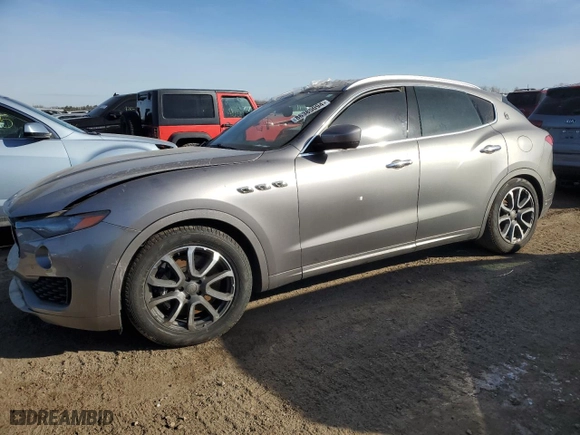 2017 Maserati Levante S with VIN ZN661YUA7HX195928, listed as a Copart auction lot 86385094 with NaN miles and Salvage Title. Bid and sale history available at carsss.com. Image 1.
