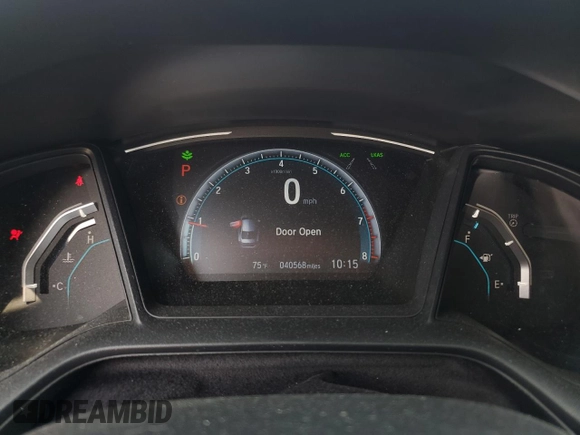2020 Honda Civic LX z VIN 2HGFC2F68LH598008, wystawiony jako Copart lot #59290285 z przebiegiem 40 568 mil mil oraz Szkoda całkowita • Salvage title. Historia ofert i sprzedaży dostępna na DreamBid. Obrazek 9.