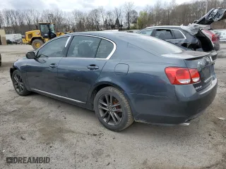 2006 Lexus GS 300 with VIN JTHCH96S660003611, listed as a Copart auction lot 52576795 with 175,555 mi miles and Salvage Title. Bid and sale history available at carsss.com. Image 2.