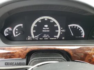 2013 Mercedes-Benz S with VIN WDDNG7DBXDA510464, listed as a Copart auction lot 44603075 with 97,629 mi miles and Salvage Title. Bid and sale history available at carsss.com. Image 9.