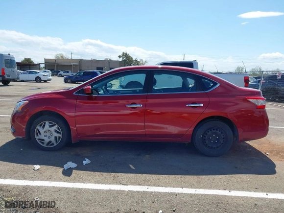 2014 Nissan Sentra SV with VIN 3N1AB7AP0EY326075, listed as a IAAI auction lot 41906960 with 135,604 mi miles. Bid and sale history available at carsss.com. Image 14.