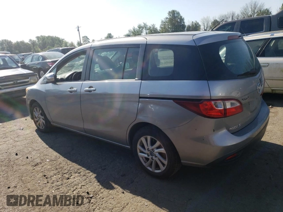 2014 Mazda 5 Sport with VIN JM1CW2BLXE0168024, listed as a Copart auction lot 55010995 with 204,562 mi miles and Salvage title. Bid and sale history available at DreamBid. Image 2.