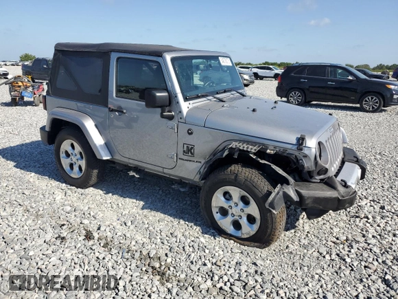 2015 Jeep Wrangler Sahara z VIN 1C4AJWBG8FL513650, wystawiony jako Copart lot #54578075 z przebiegiem 38 043 mil mil oraz Nie do naprawy • Non repairable. Historia ofert i sprzedaży dostępna na DreamBid. Obrazek 4.