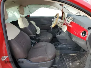 2014 FIAT 500 Pop with VIN 3C3CFFAR1ET252852, listed as a Copart auction lot 48021325 with 110,402 mi miles and Salvage Title. Bid and sale history available at carsss.com. Image 7.