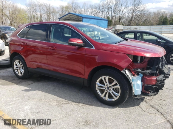 2015 Ford Edge SEL with VIN 2FMTK4J85FBC03634, listed as a Copart auction lot 52399625 with 92,127 mi miles and Salvage Title. Bid and sale history available at carsss.com. Image 4.