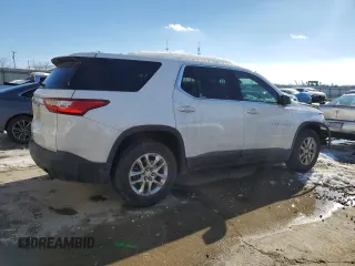 2019 Chevrolet Traverse LS with VIN 1GNERFKW6KJ176281, listed as a Copart auction lot 88249825 with 97,334 mi miles and Salvage Title. Bid and sale history available at carsss.com. Image 3.