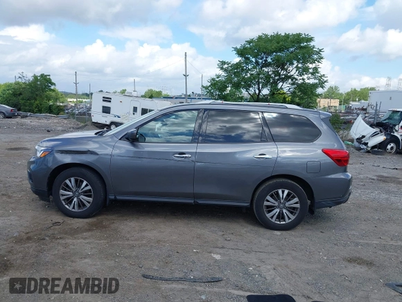 2018 Nissan Pathfinder SV with VIN 5N1DR2MM0JC655013, listed as a IAAI auction lot 42663098 with 64,778 mi miles and . Bid and sale history available at DreamBid. Image 15.