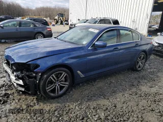 2022 BMW 5 Series 530i xDrive with VIN WBA13BJ01NWX68268, listed as a Copart auction lot 44119425 with 39,122 mi miles and Salvage Title. Bid and sale history available at carsss.com. Image 1.