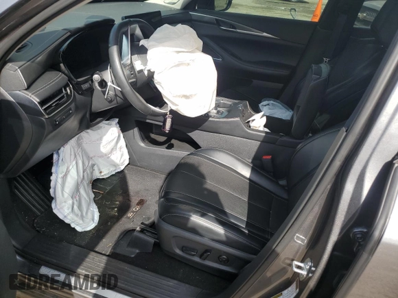 2023 Infiniti QX60 Luxe with VIN 5N1DL1FR2PC357625, listed as a Copart auction lot 61527115 with 50,177 mi miles and Salvage title. Bid and sale history available at DreamBid. Image 7.