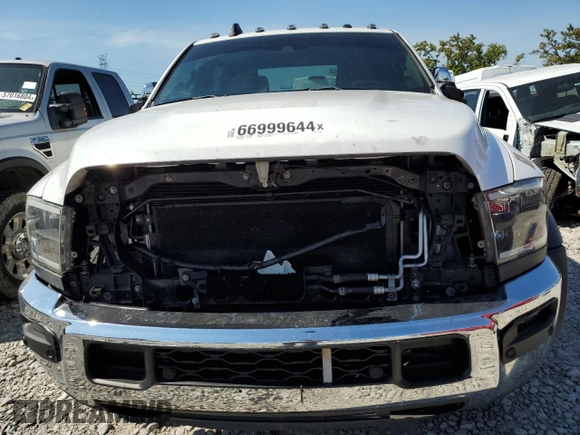 2019 Ram 3500 Longhorn with VIN 3C63RRKL5KG624249, listed as a Copart auction lot 66999644 with 57,129 mi miles and Salvage Title. Bid and sale history available at carsss.com. Image 5.