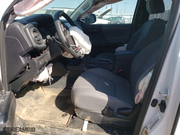 2022 Toyota Tacoma 2WD SR with VIN 3TYRX5GN9NT038093, listed as a Copart auction lot 74240384 with 32,885 mi miles and Salvage Title. Bid and sale history available at carsss.com. Image 7.