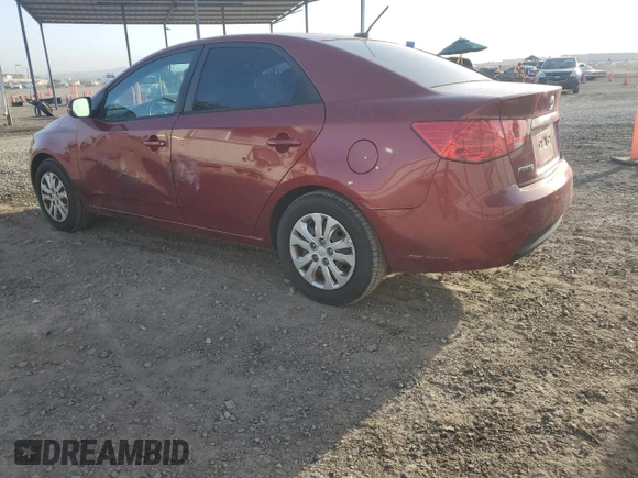 2012 Kia Forte EX with VIN KNAFU4A28C5593309, listed as a Copart auction lot 76740934 with 98,228 mi miles and Salvage Title. Bid and sale history available at carsss.com. Image 2.