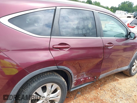 2013 Honda CR-V EX-L with VIN 5J6RM4H7XDL061309, listed as a IAAI auction lot 42628117 with 88,420 mi miles and . Bid and sale history available at DreamBid. Image 6.