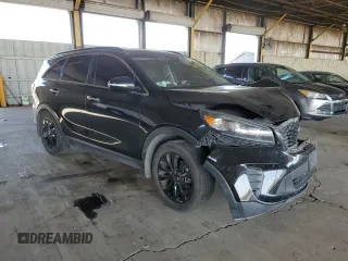 2019 Kia Sorento S with VIN 5XYPG4A57KG608395, listed as a Copart auction lot 46914535 with 90,682 mi miles and Salvage Title. Bid and sale history available at carsss.com. Image 4.