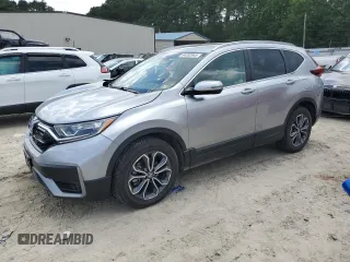 2021 Honda CR-V EX-L with VIN 2HKRW2H80MH662665, listed as a Copart auction lot 64202045 with 77,906 mi miles and Salvage title. Bid and sale history available at DreamBid. Image 1.